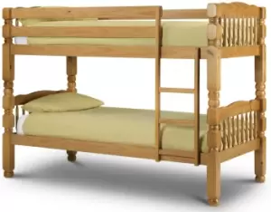 Julian Bowen Chunky Solid Pine Bunk Bed