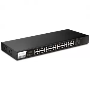 Draytek VigorSwitch P1280 Managed Network Switch - 28 Port