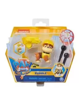 Paw Patrol Movie Collectible Action Figure - Rubble