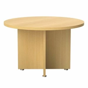 TC Office Regent Round Meeting Table 1200, Oak