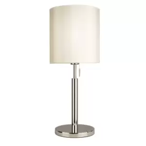 Chrome Contrast Stick Table Lamp