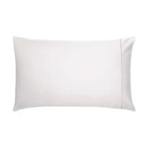 Bedeck of Belfast Silver Egyptian Cotton Sateen 1000 Thread Count Fine Linens 'Tahra' Large Standard Pillow Case