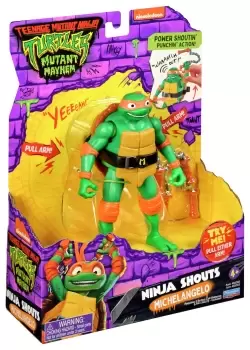 TMNT Ninja Shouts Michelangelo Figure