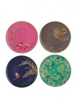 Portmeirion Sara Miller Chelsea Cake Plates Set Of 4