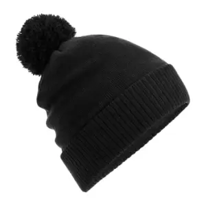 Beechfield Water Repellent Snowstar Beanie (One Size) (Black)