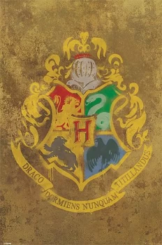 Harry Potter Hogwarts Crest Poster multicolour