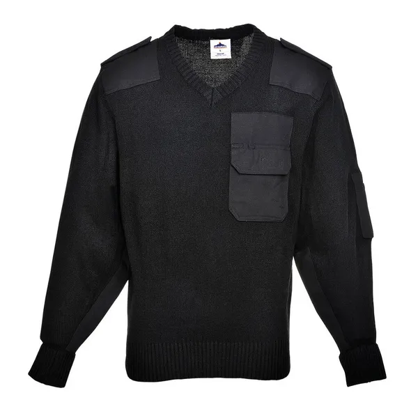 Portwest Nato Mens Sweater B310BKRXXL Colour: Black