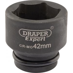 Draper Expert 3/4" Drive Hexagon Impact Socket Metric 3/4" 42mm