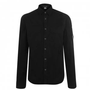 CP COMPANY Lens Double Chest Shirt - Black 999