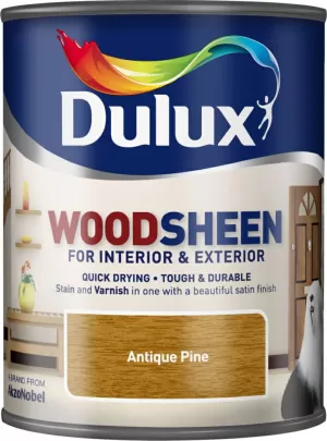 Dulux Woodsheen Antique Pine Stain & Varnish 750ml