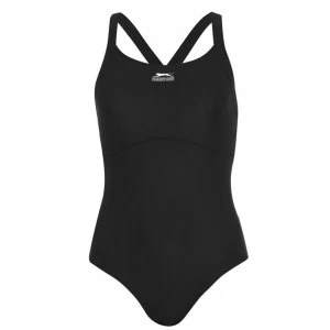 Slazenger X Back Swimsuit Ladies - Black