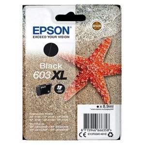 Epson Starfish 603XL Black Ink Cartridge