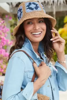 Straw Flower Hat