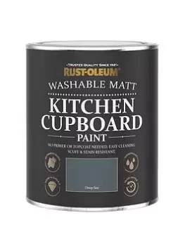 Rust-Oleum Kitchen Cupboard Paint Deep Sea 750Ml