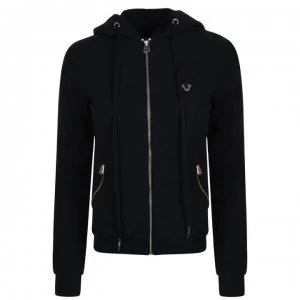 True Religion Tape Hoodie - Black 1001