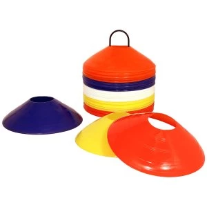 Charles Bentley Space Disc Training Markers Cones With Stand - Set Of 50