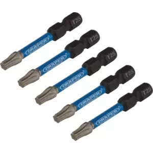 Draper Expert Impact Torx Screwdriver Bits T25 50mm Pack of 5