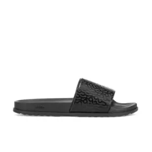 Hugo AOP Matching Pool Slides - Black