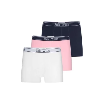 Jack Wills Daundley Multipack Boxers 3 Pack - Multi