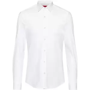 Hugo Kenno Jersey Shirt - White