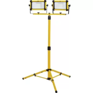 Draper SMD LED Twin Tripod Site Light 10 Watt 110v