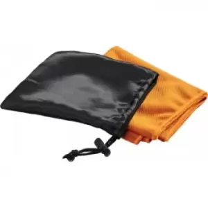 Bullet Peter Cooling Towel in Pouch (One Size) (Orange)