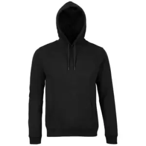 NEOBLU Mens Nicholas French Terry Hoodie (3XL) (Deep Black)