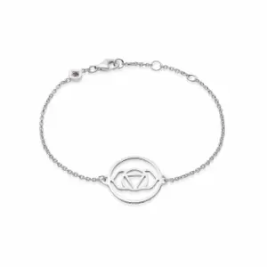 Daisy London Jewellery Brow Chakra Chain Bracelet Sterling Silver