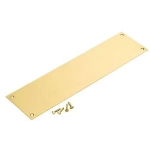 BQ Brass Finger Plate W75mm