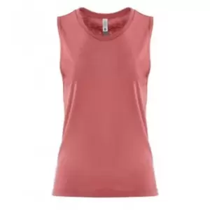 Next Level Womens/Ladies Festival Sleeveless Tank Top (L) (Smoked Paprika)