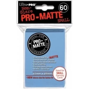 Ultra Pro Matte Small Light Blue DPD 10 Packs Of 60