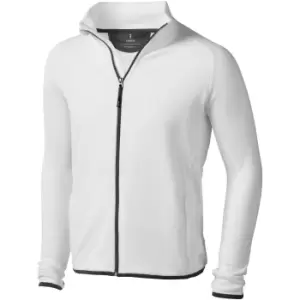 Elevate Mens Brossard Micro Fleece (M) (White)