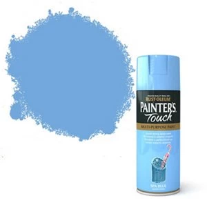 Rust-Oleum Painter's touch Spa blue Gloss Multi-surface Decorative spray Paint 400ml