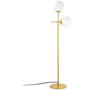 Cristal Model 8 Deco 2-light Floor Lamp Golden