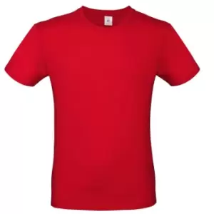 B&C Mens #E150 Tee (S) (Red)