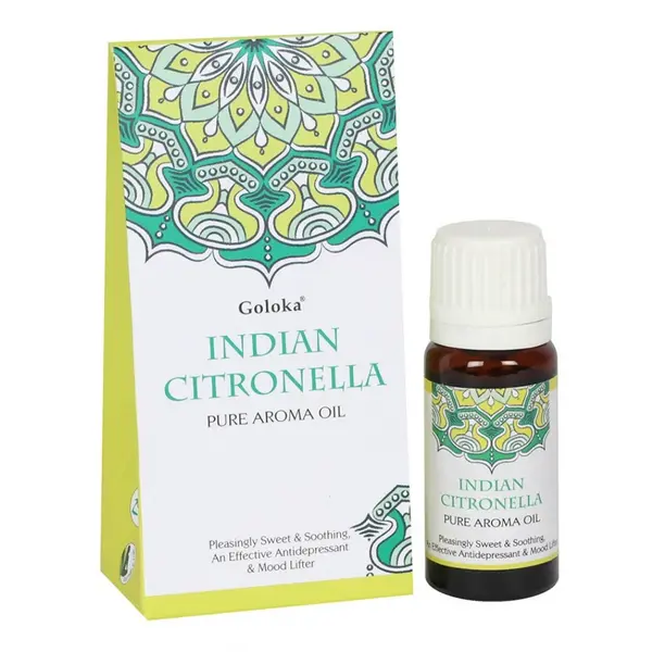 Goloka Fragrance Oil Indian Citronella For Her 10ml