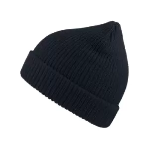 Atlantis Woolly Wool Blend Beanie (One Size) (Navy)