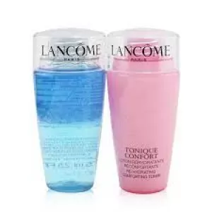 Lancome My Cleansing Must-Haves Gift Set 75ml Bi-Facil Cleanser For Eyes + 75ml Tonique Confort Toner