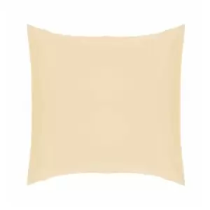 Easy Care Minimum Iron Continental Pillowcase Cream