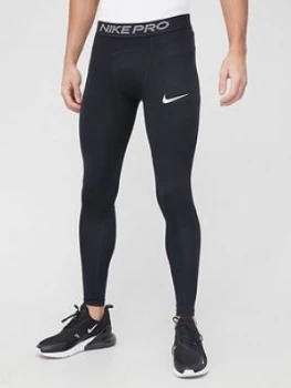 Nike Mens Nike Pro Tight - Black