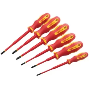 Draper Ergo Plus&amp;#174; Slimline VDE Approved Fully Insulated Screwdrivers (6 Piece)