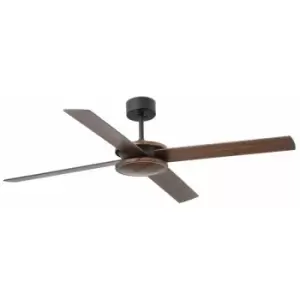 Faro POLEA - Brown Ceiling Fan With DC Motor Smart