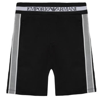 Emporio Armani Fleece Shorts Black Size 10 Years Boys