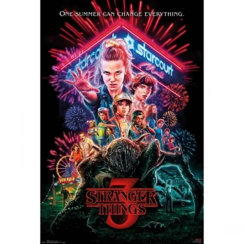 Stranger Things - Group Maxi Poster