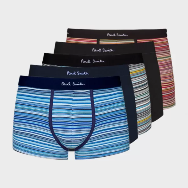 Paul Smith Men Trunk 5 Pack Signatur