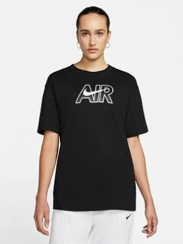 Nike Air Boyfriend Tee - Black Size XS Women