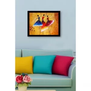 SC0976 Multicolor Decorative Framed MDF Painting