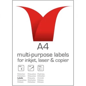 Value Multipurpose Labels 99.1mm x 67.7mm - 8 Labels Per Sheet (100 sheets)