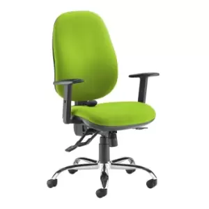 Dams MTO Jota Ergo 24HR Ergonomic Asynchro Task Chair - Belize Red