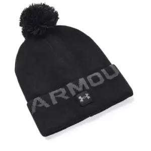 Under Armour Armour Halftime Pom Pom Hat Mens - Black